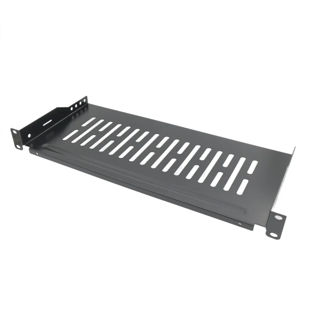 Bandeja de Rack Fija 19" con Fijación Frontal de 200mm [10kg]