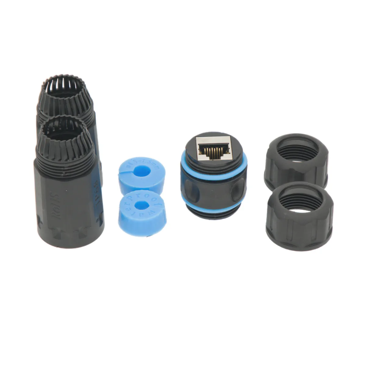 STP CAT.6 conector de exterior impermeable con regulación IP68 — imagen 2