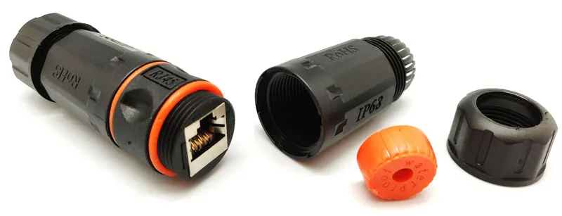 STP CAT.6A conector de exterior impermeable con regulación IP68 — imagen 3
