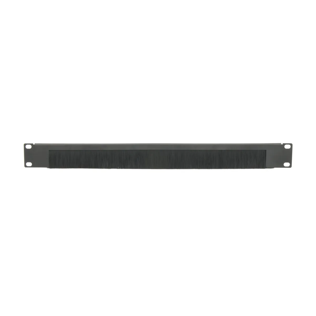 Organizador de Cables (Pasacables) con Cepillo, Sin Barra Inferior [1U 19"]