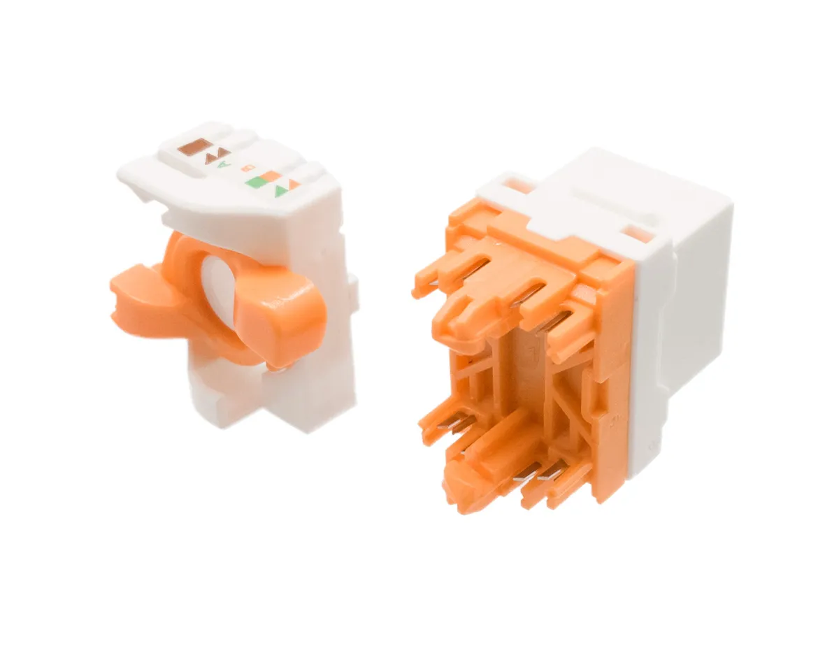RJ45 UTP Keystone Cat.6A sin herramientas — imagen 4