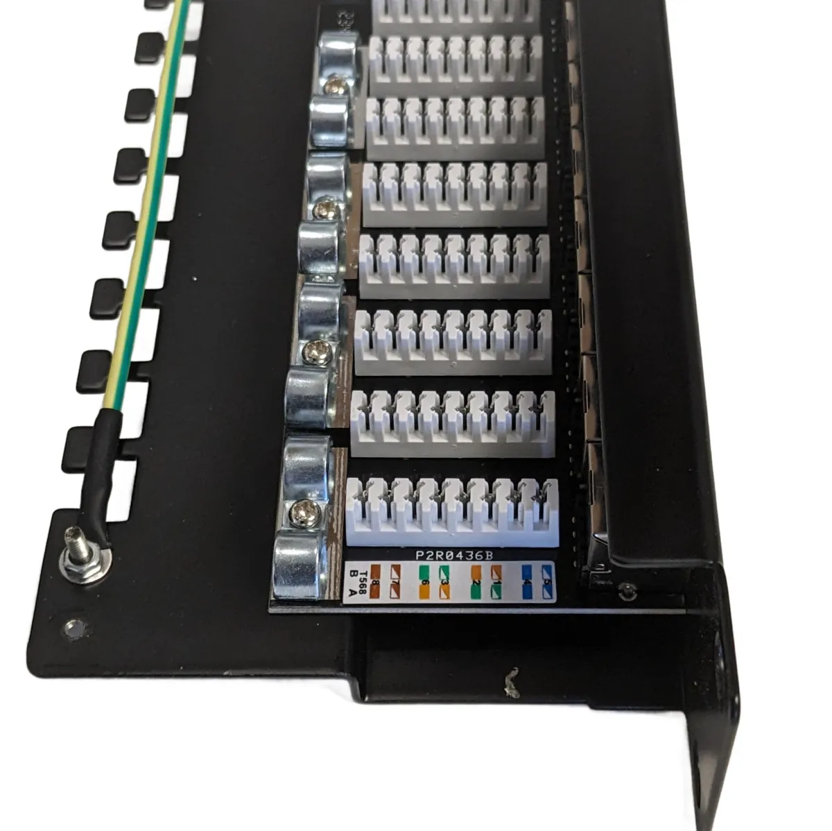 Patch Panel Blindado de 24 Puertos Categoría 6A — imagen 3