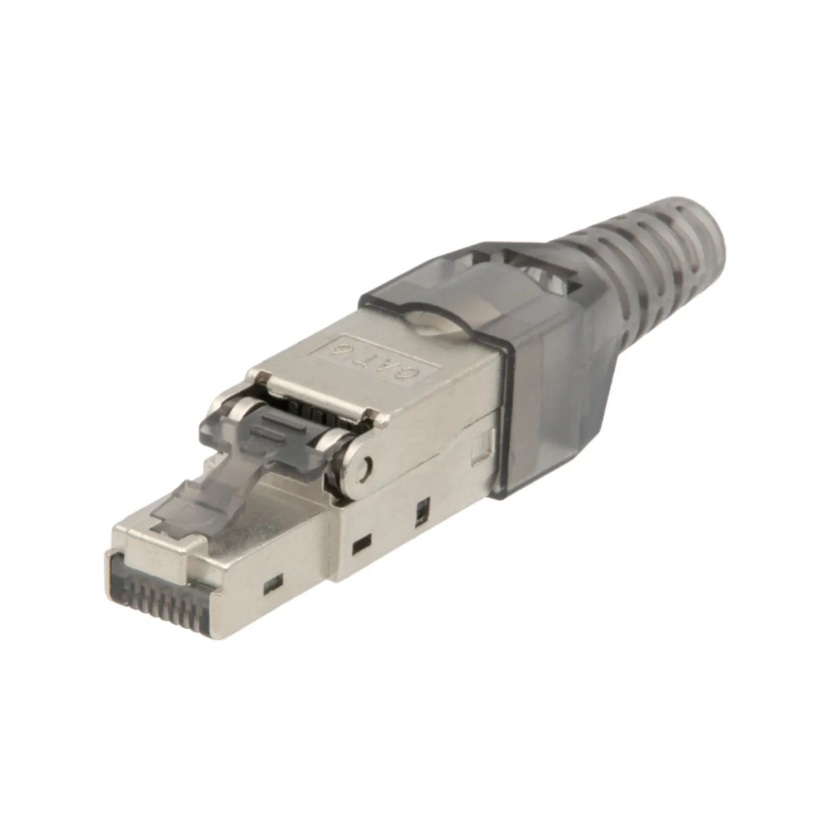 Metal RJ45 Cat.6 Connector - No Tools Required