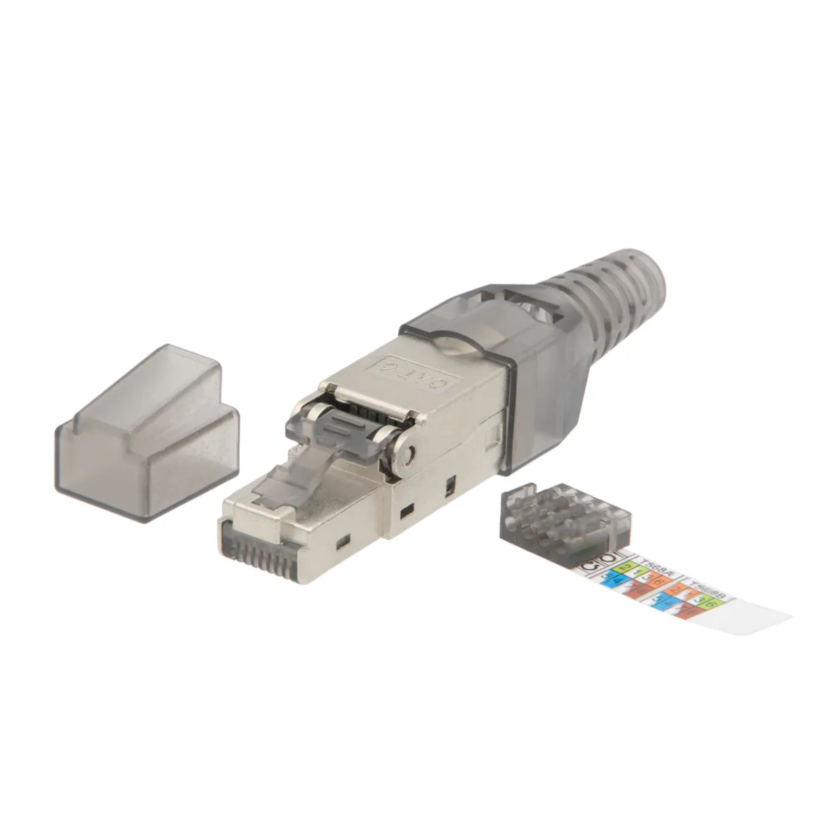 Conector Metálico RJ45 Cat.6 sin Herramientas — imagen 2