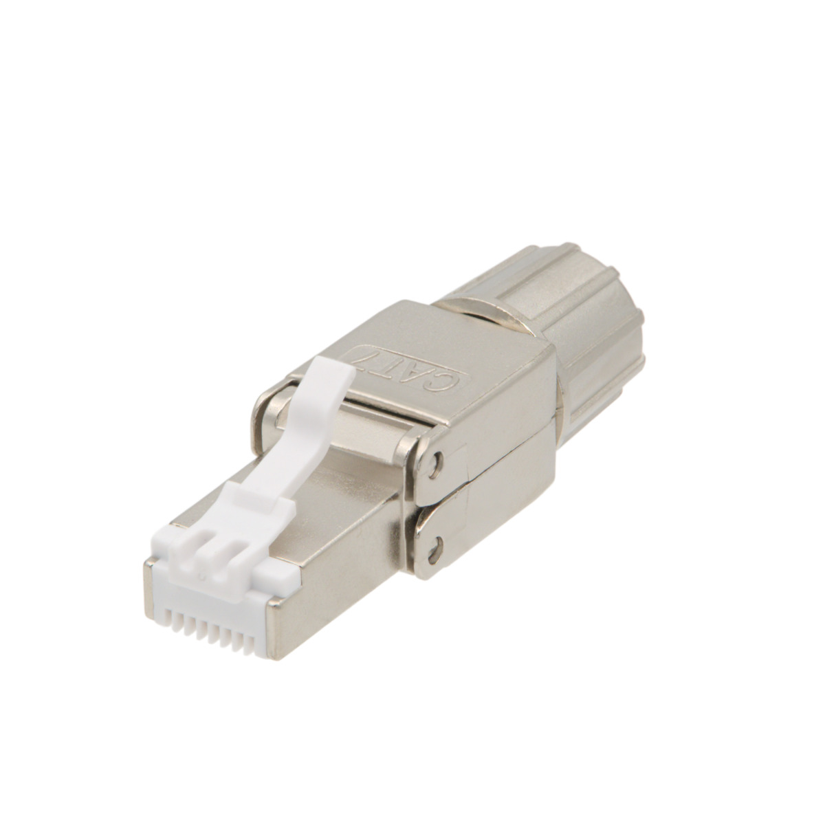 Conector Metálico RJ45 Cat.7 sin Herramientas