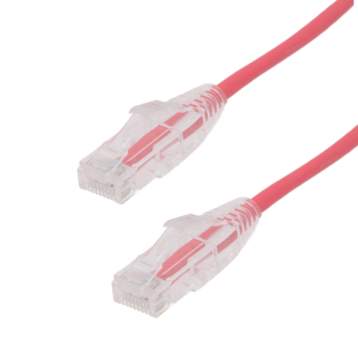 Slim Cat.6A UTP LSZH 100% CU, 28AWG, 2m, Rojo