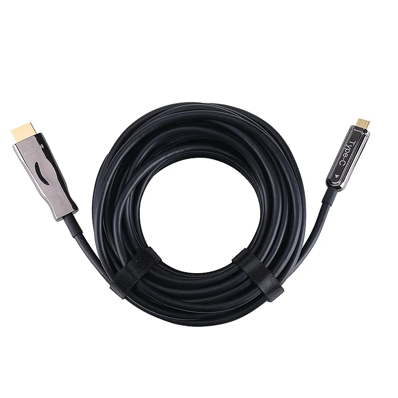 USB-C a HDMI 2.0 de fibra óptica 4K@60Hz, 15m — imagen 2