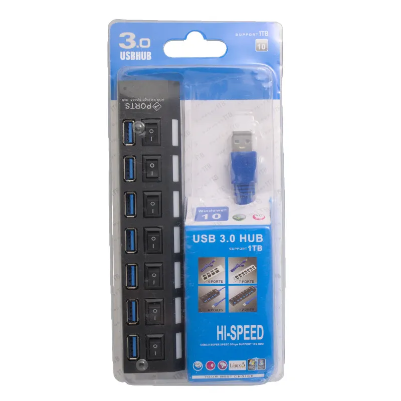 Hub USB-A 3.0 de 7 puertos — imagen 5