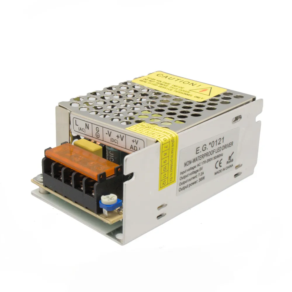Fuente Aliment. Ind. 5V 36W 7.2A — imagen 2