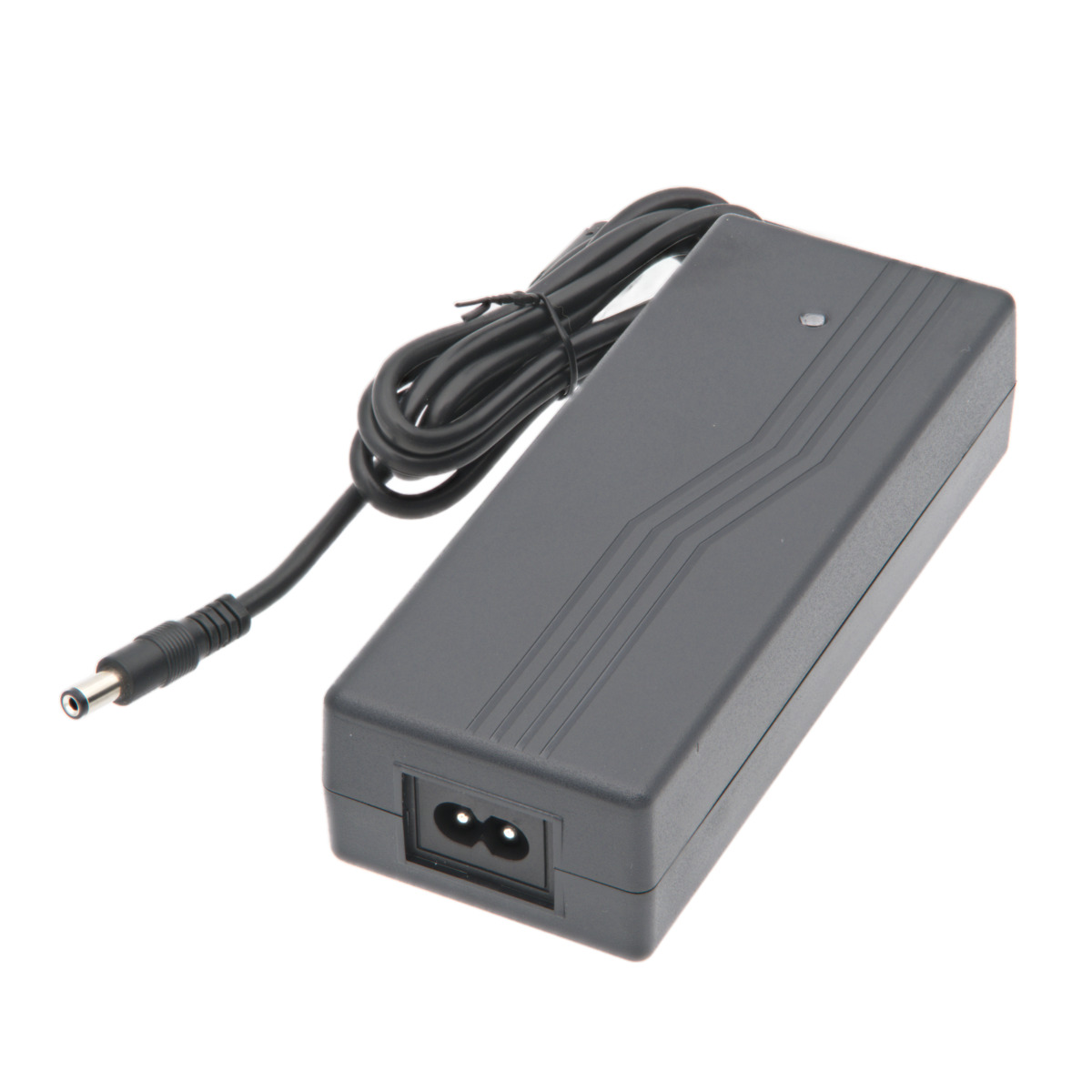 DESKTOP SWITCHING 12V 8A, EURO STYLE AC CORD, DC PLUG 5,5x2,1mm