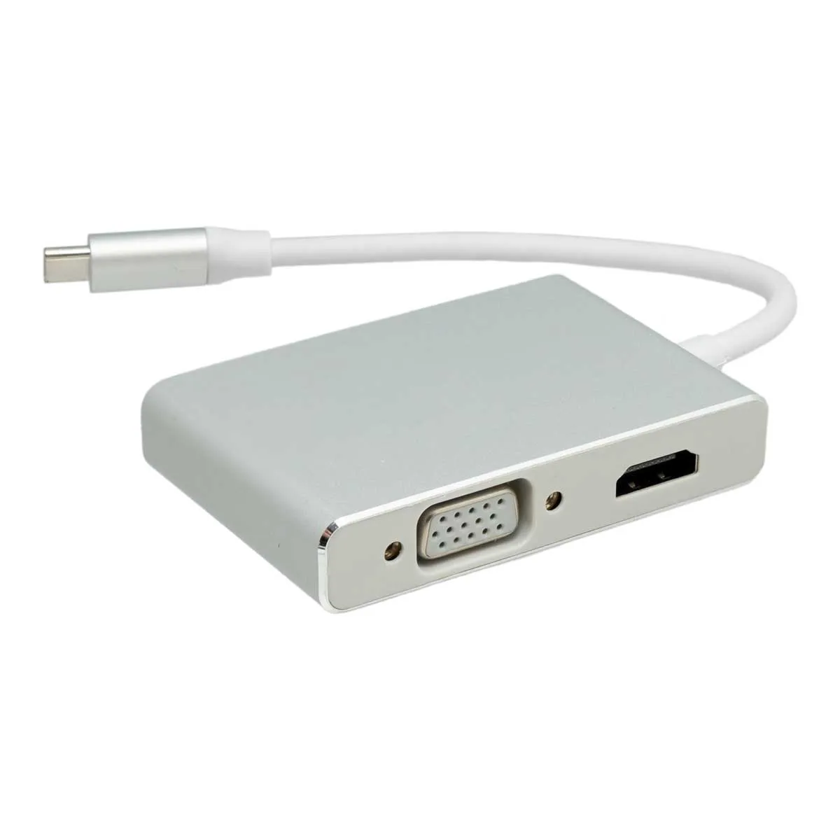 USB-C 3.1 a HDMI+VGA+DVI+USB 3.0, 15cm — imagen 5