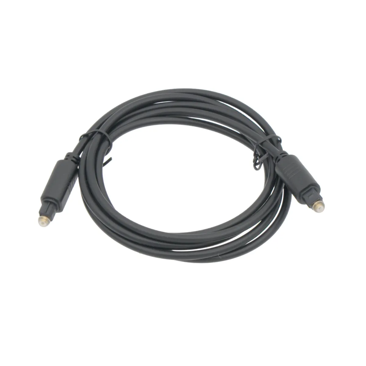 Cable Fibra Óptica TOSLINK 4.0mm - Conexión Macho a Macho de 2m de Alta Calidad — imagen 2