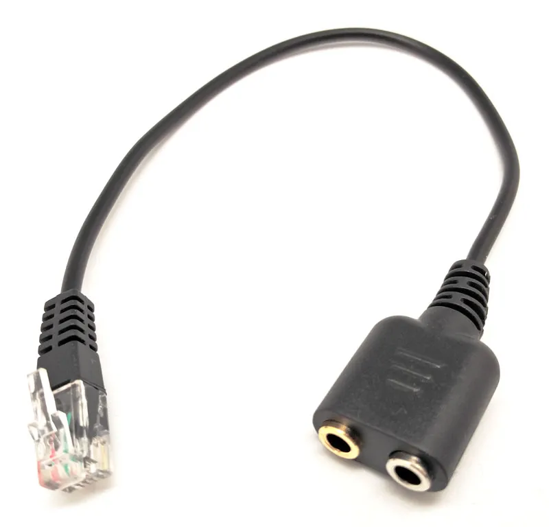 RJ9 MA - 2 x 3.5mm Plug, 0.20mts.