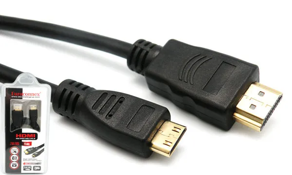 HDMI A MACHO a MINI HDMI C MACHO, 1m