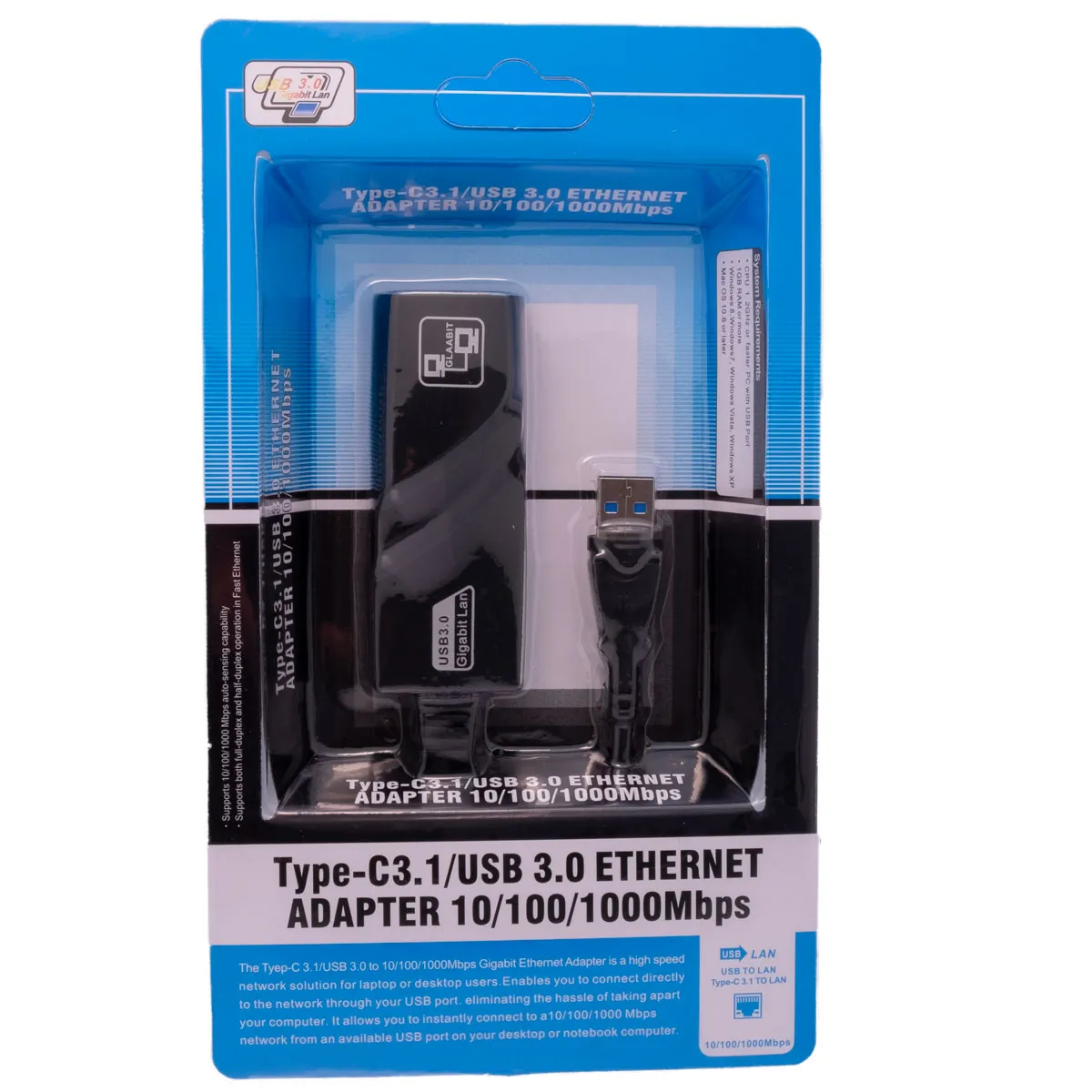Adaptador Ethernet para USB 3.0 1Gbps — imagen 2