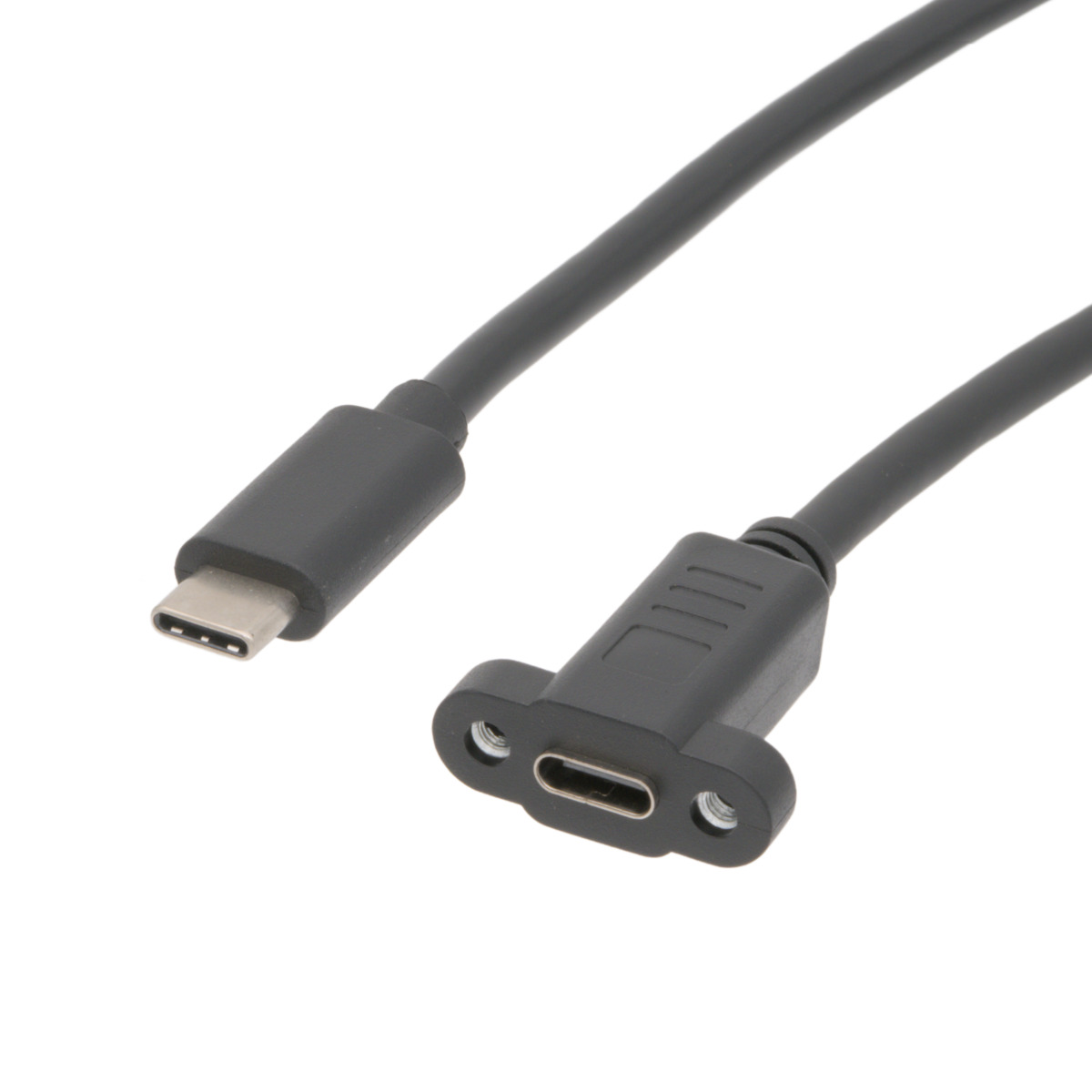Extensor USB-C 3.1 para anclaje a panel 1m