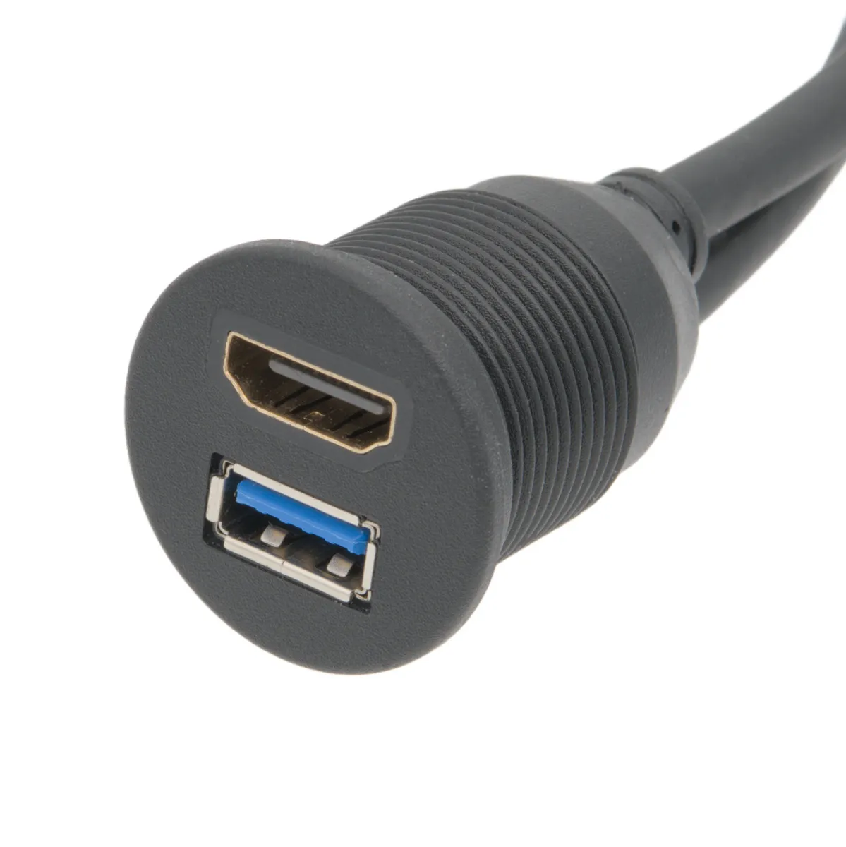 Base de Montaje Multifuncional con HDMI 2.0 y USB 3.0: Conectividad Avanzada para Chasis y Paneles con Protección Anti Polvo — imagen 2