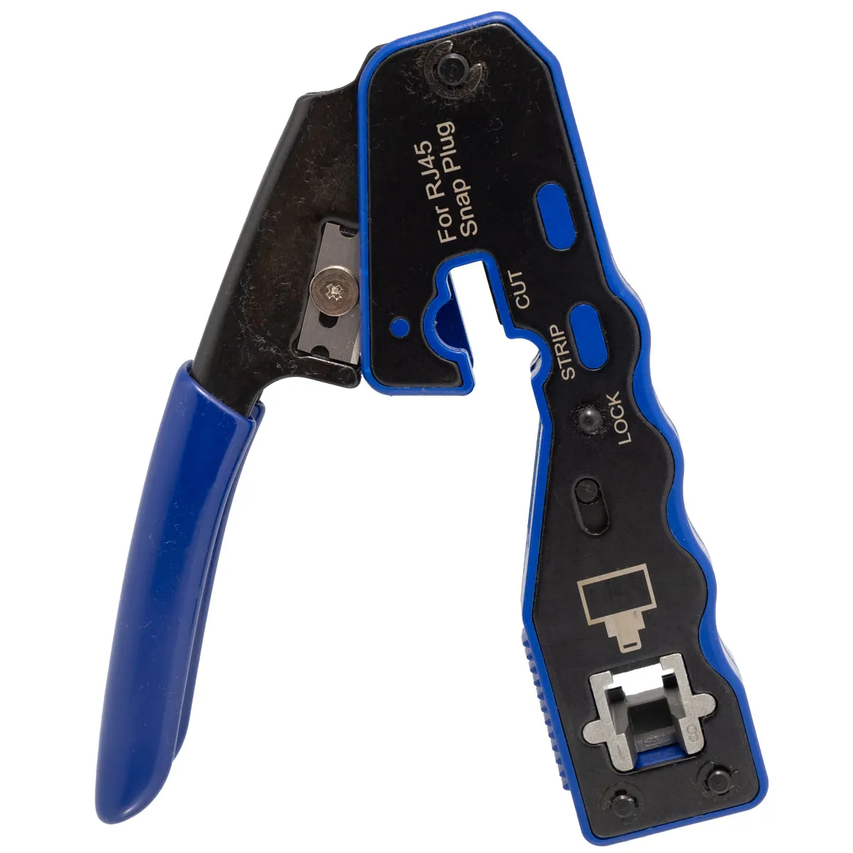Tenaza comptacta para RJ45 de cable pasante — imagen 2