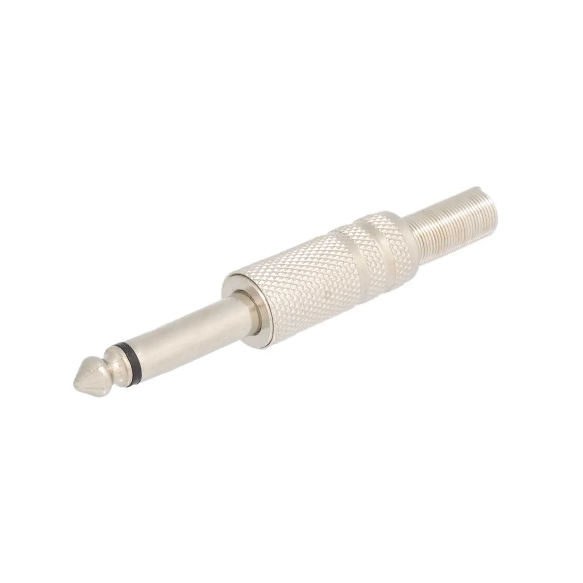 6.35mm MONO MACHO NIQUEL — imagen 2