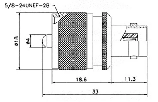 BNC HEMBRA- UHF MACHO — imagen 2