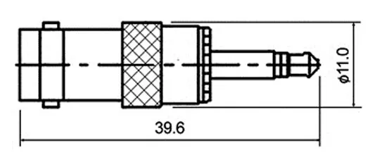 BNC HEMBRA - 3.5 MONO MACHO — imagen 2