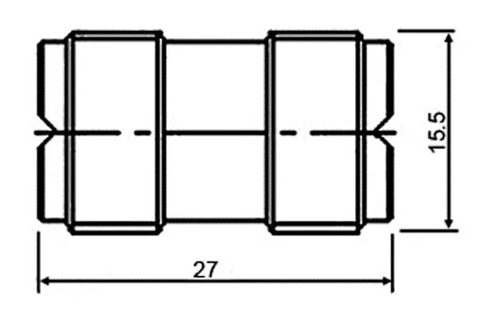 UHF DOBLE HEMBRA (PL-258) — imagen 2