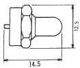 F CARGA FINAL, PARA HEMBRA, 75-OHM — imagen 2