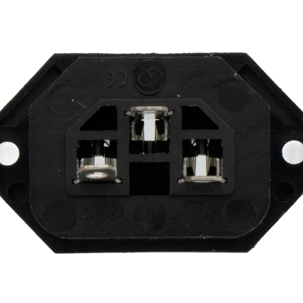 BASE CHASIS C13 HEMBRA, 250V/10A — imagen 3