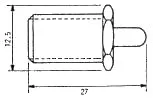 F CARGA FINAL, PARA MACHO, 75-OHM — imagen 2