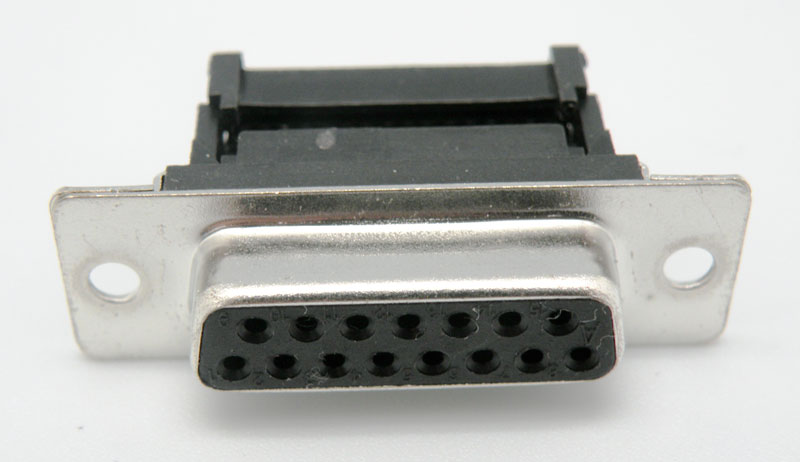 15P. SUB-D HEMBRA, PARA CABLE PLANO