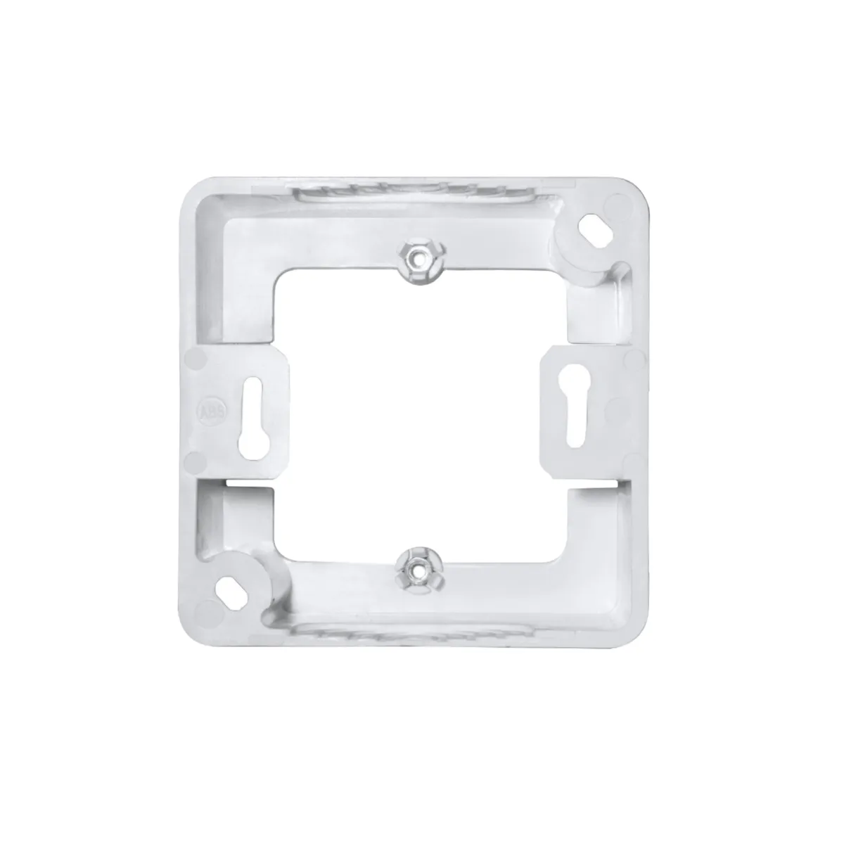 Caja de superficie 82x82x45mm modular blanca — imagen 2