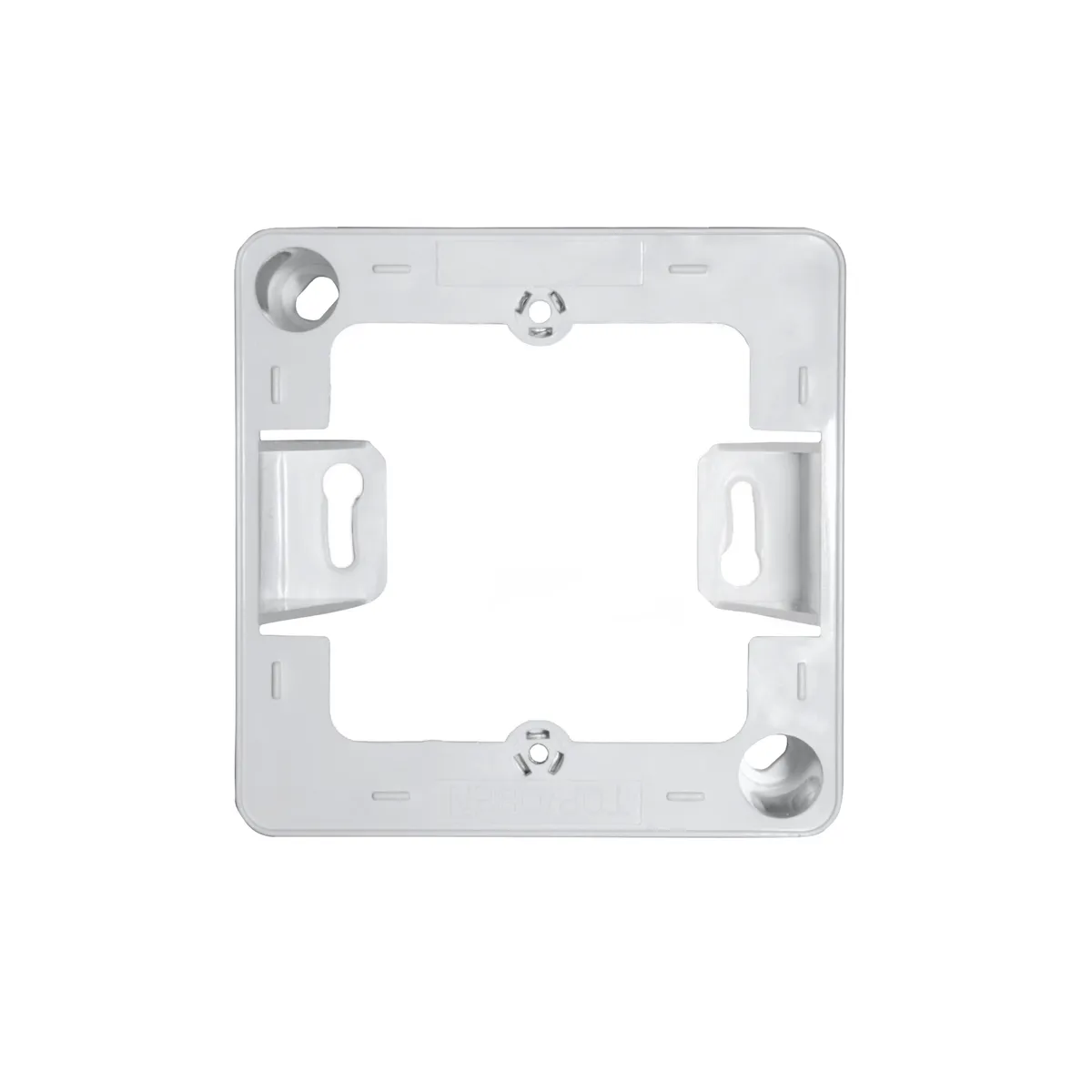 Caja de superficie 82x82x45mm modular blanca — imagen 4