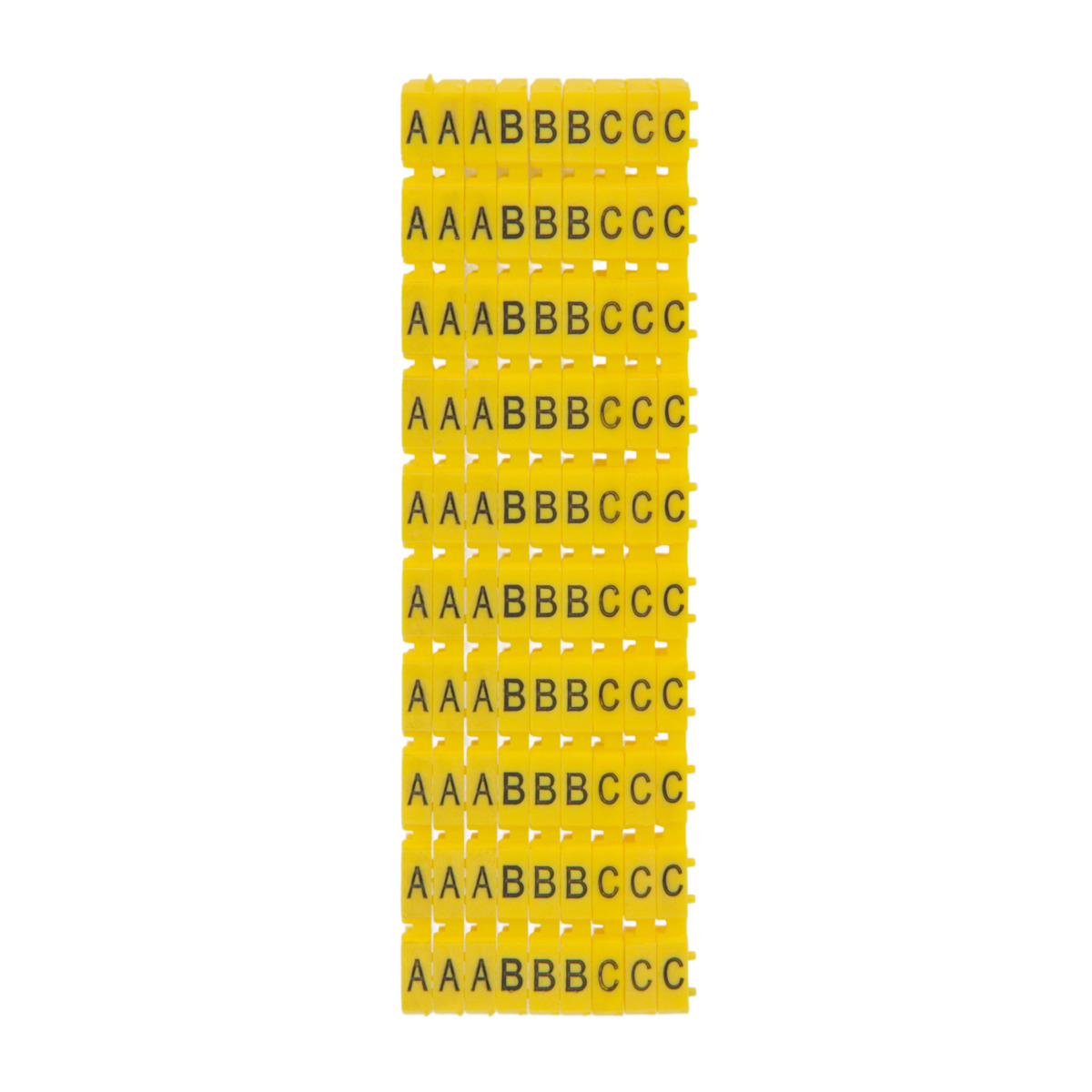 Pack marcadores clip para cable A|B|C [6 a 7.5mm] | 90pcs