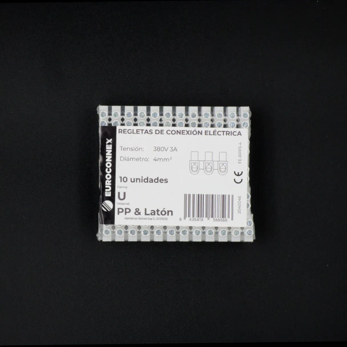 Regletas de conexión eléctrica PP 0.75mm² [10 unidades] — imagen 2