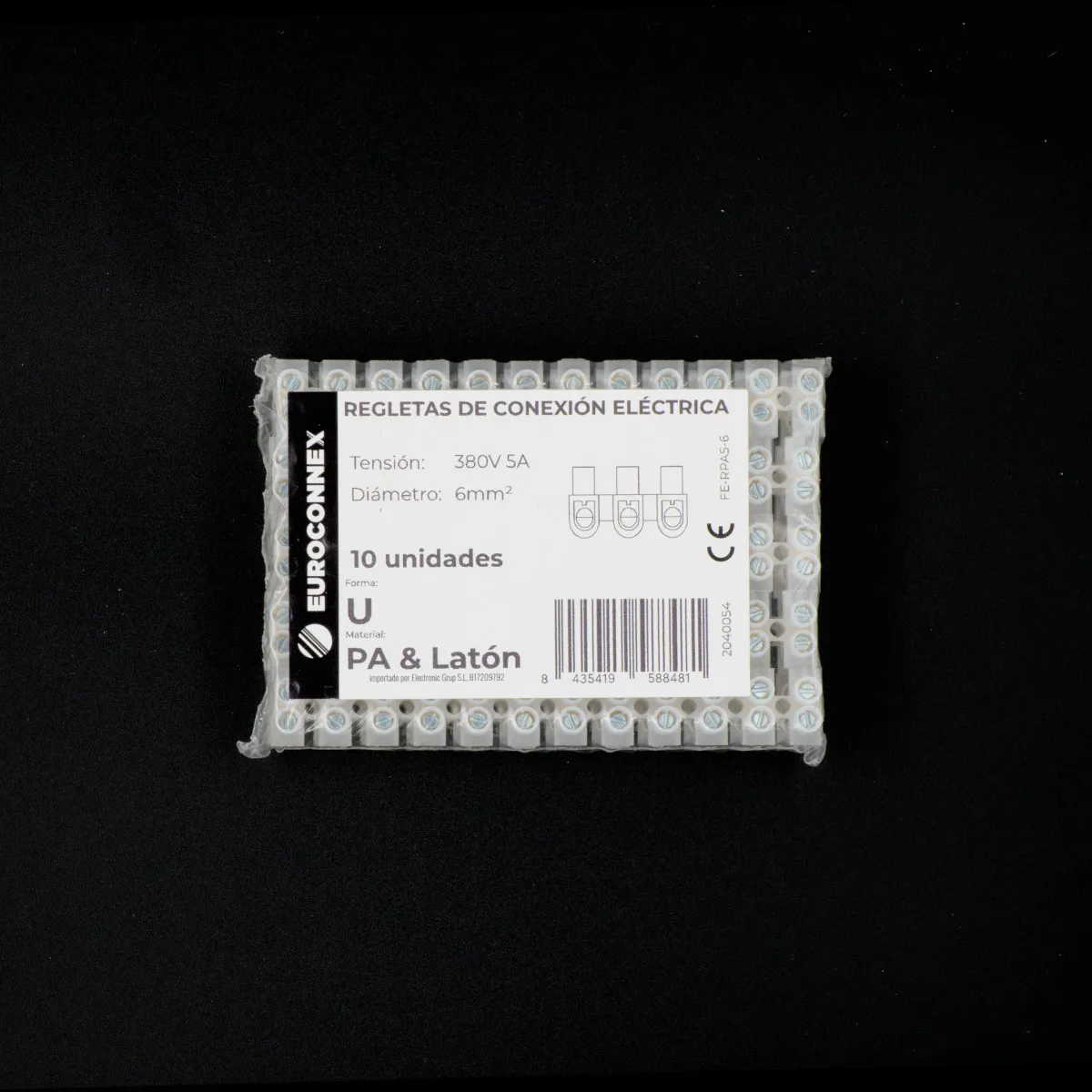 Regletas de conexión eléctrica PA 1.5mm² [10 unidades] — imagen 2
