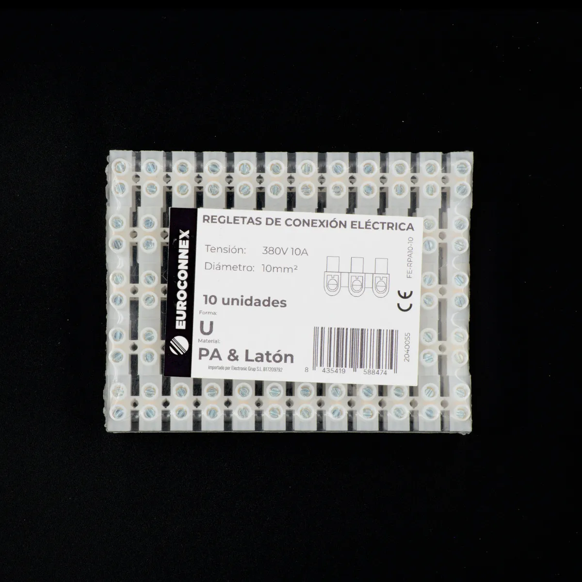 Regletas de conexión eléctrica PA 2.5mm² [10 unidades] — imagen 2