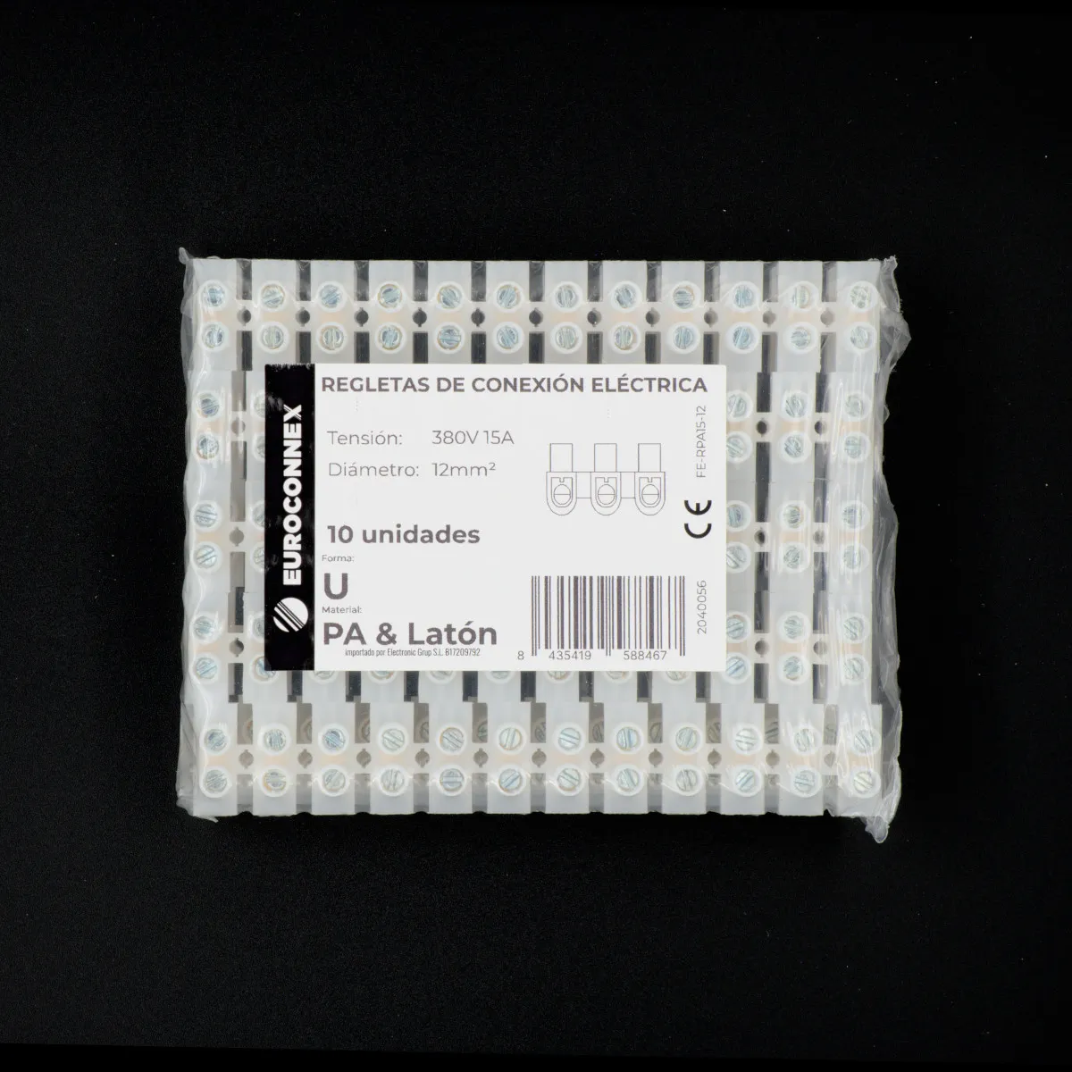 Regletas de conexión eléctrica PA 4mm² [10 unidades] — imagen 2