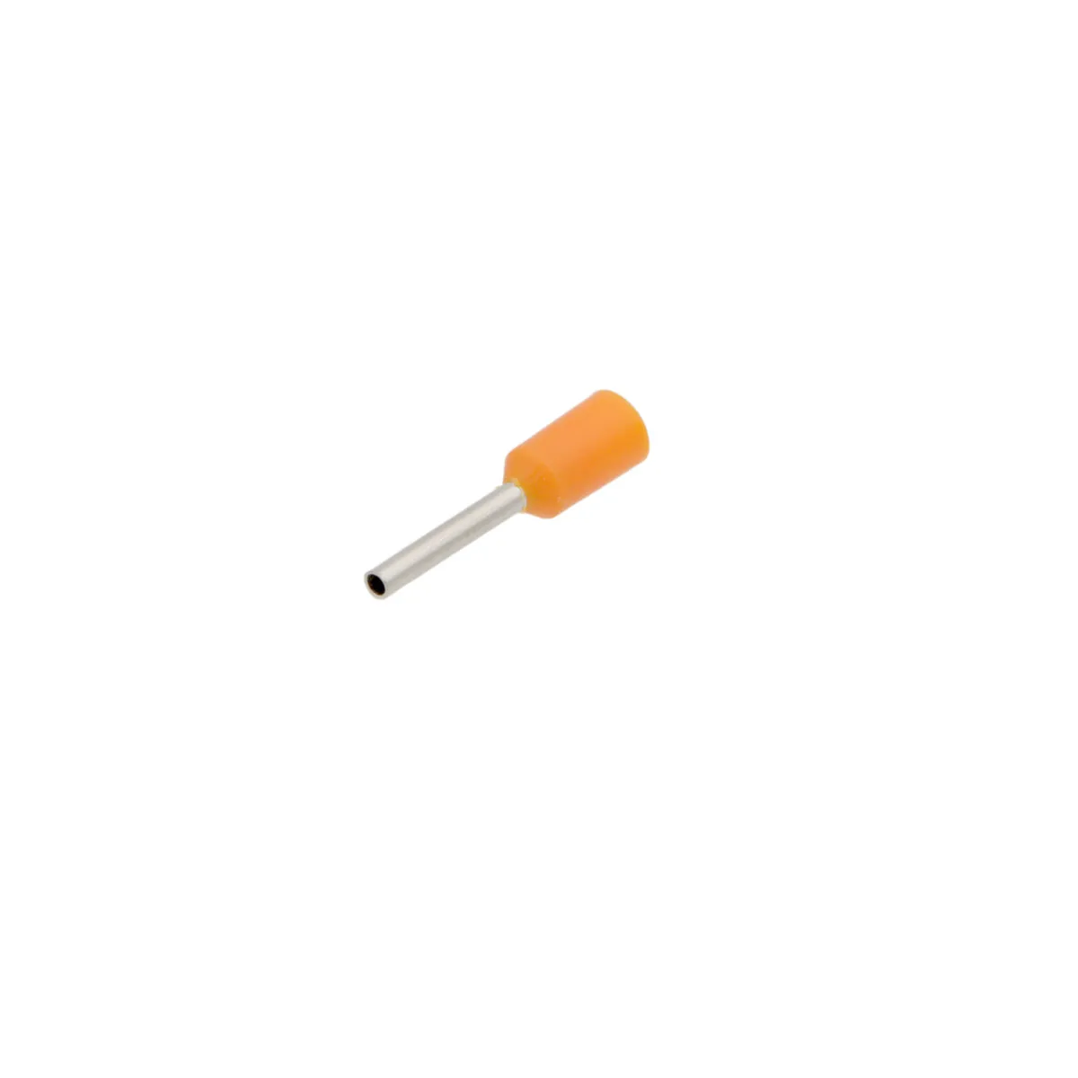 Isolated Wire Ferrule for 0.5mm² Cable [Orange][AWG 22][100u. Bulk]