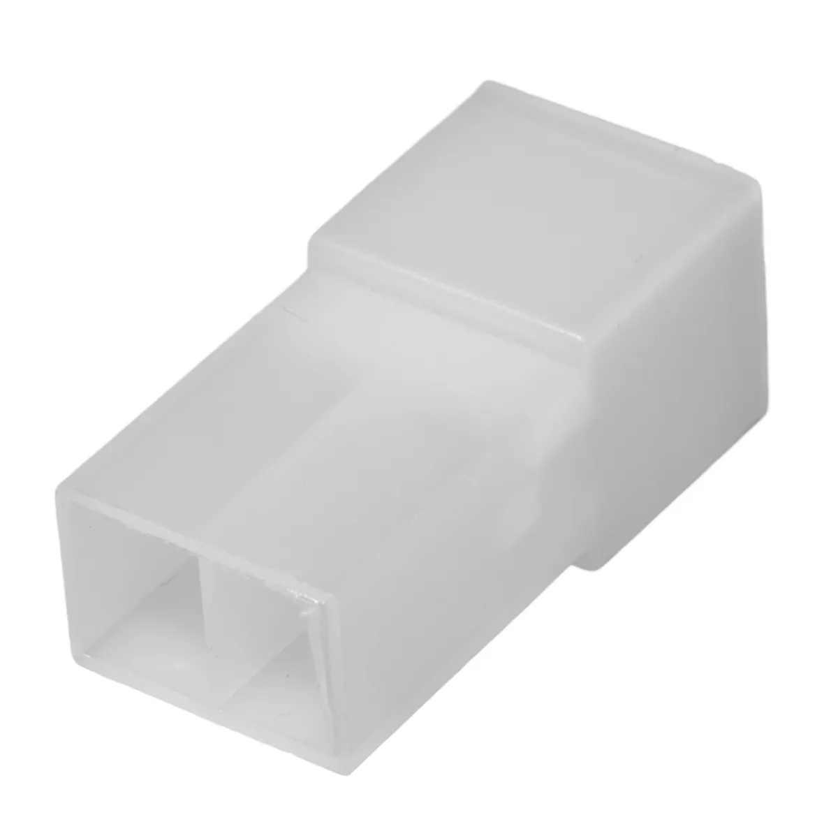 Plastic case for FastON male terminals, 2 way [25u. Blister]