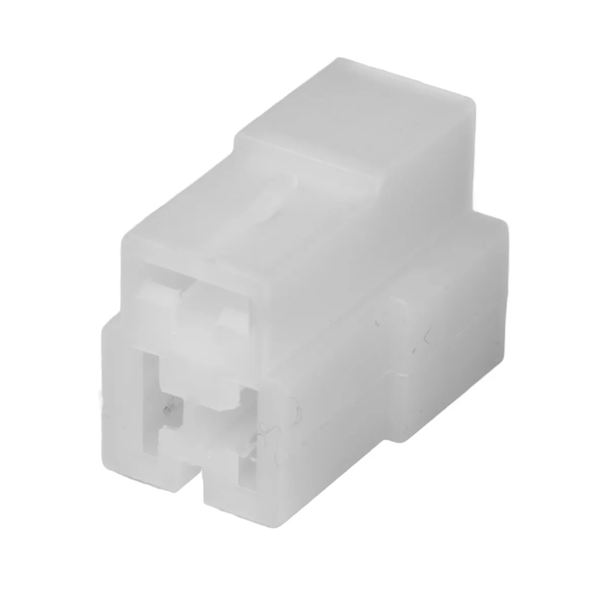 Plastic T-case for female FastON terminals, 3-way [25u. Blister]