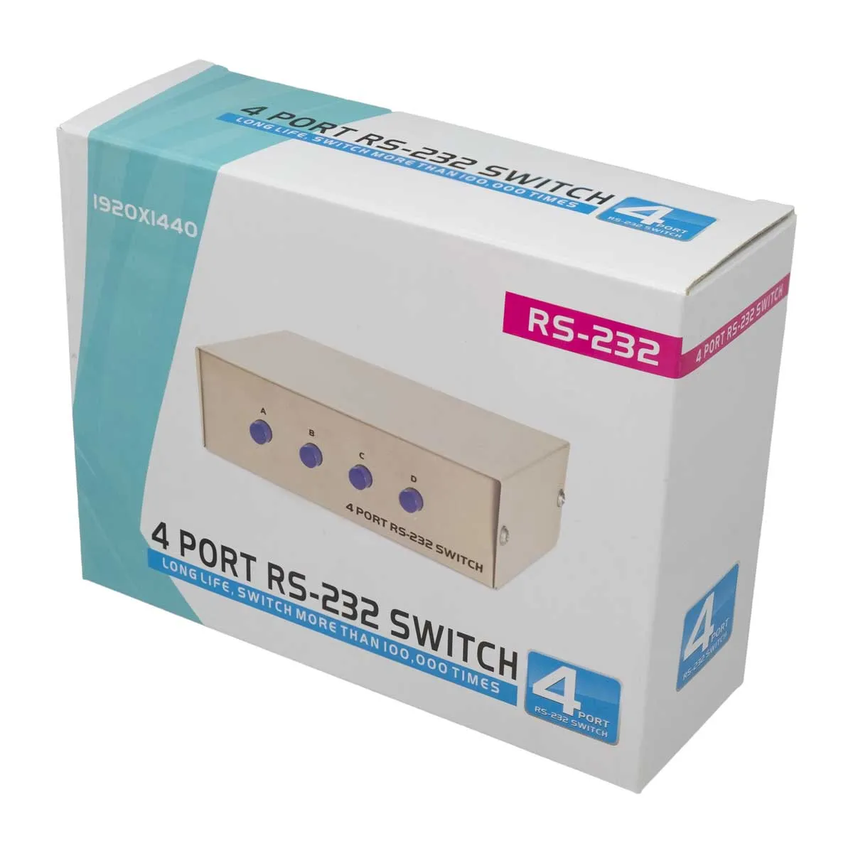 DATA SWITCH MANUAL DB 9H.  4x1 — imagen 4