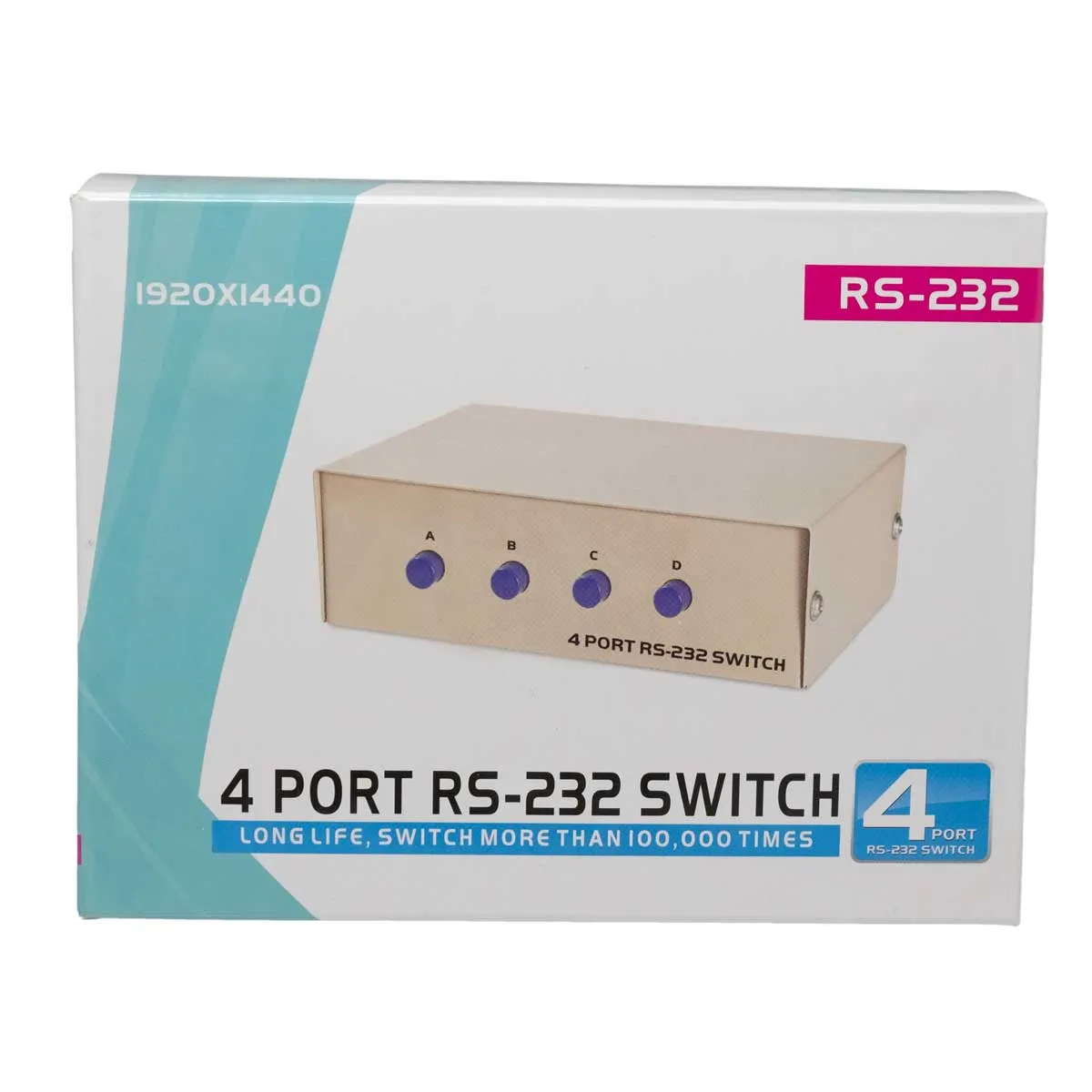 DATA SWITCH MANUAL DB 9H.  4x1 — imagen 5