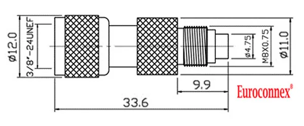 FME HEMBRA- MINI UHF MACHO — imagen 2