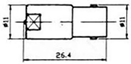 FME MACHO- BNC HEMBRA — imagen 2