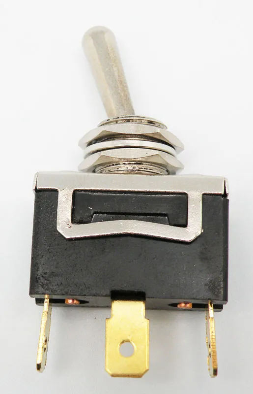 3 Position Toggle Switch, (SPST) On- Off-On, 250V. 15A