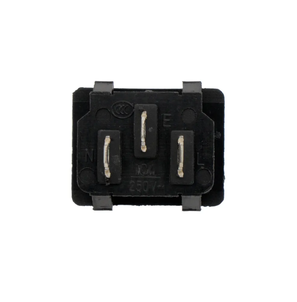 BASE CHASIS C14 MACHO, 250V/10A — imagen 4