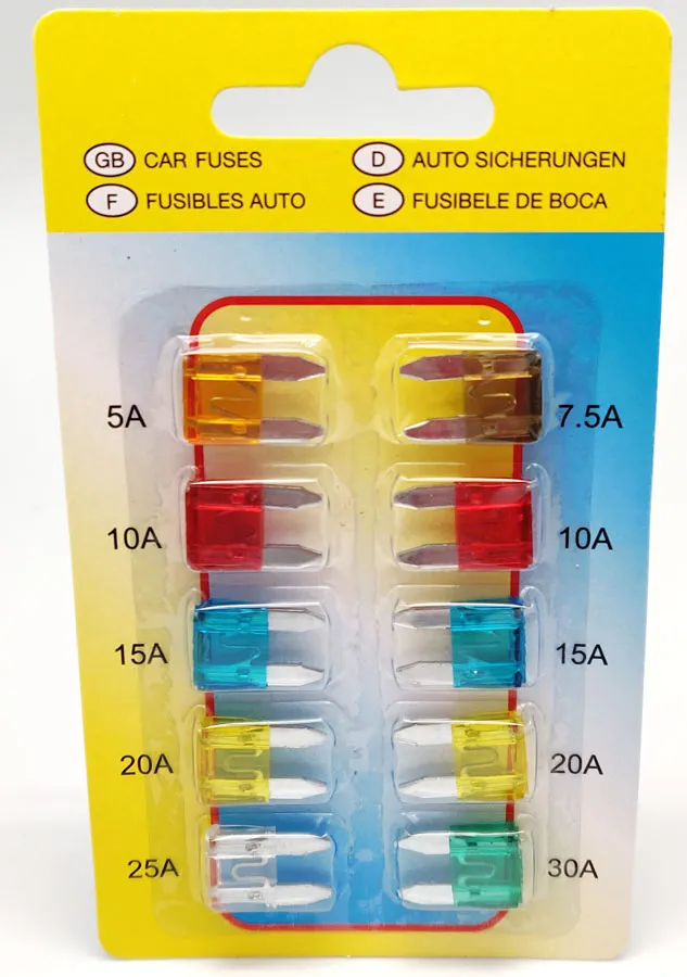 Mini Car Fuses Kit