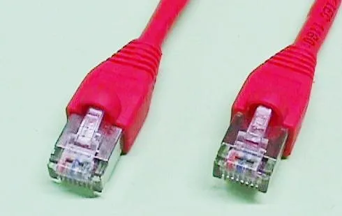 50U" Cat.5e FTP 24AWG 0.6m Rojo