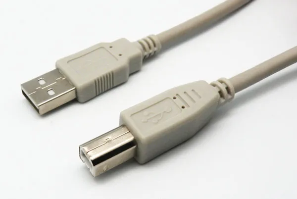 CABLE USB 2.0 TIPO A MACHO - B MACHO, 1.8m