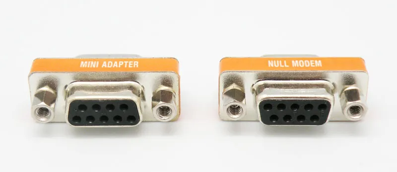 NULL MODEM, DB9H - DB9H, METAL